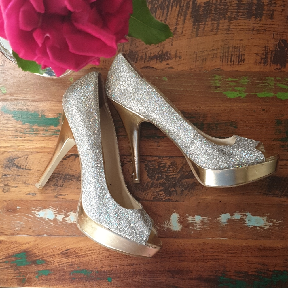 Enzo Angiolini Shimmer High Heels